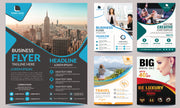 I will design outstanding flyer or poster with unlimited editions